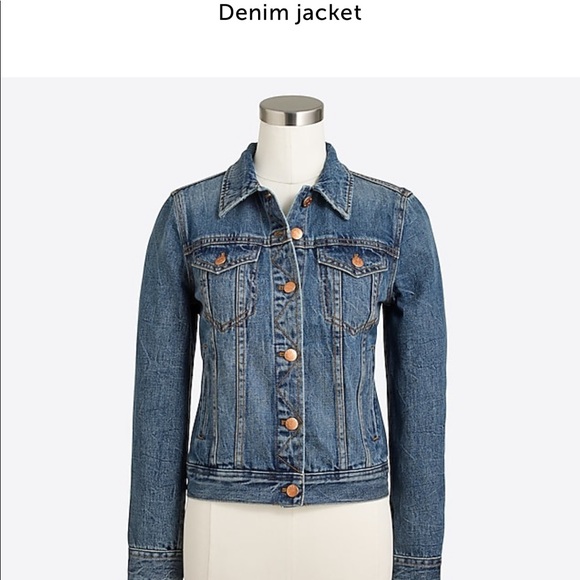 j crew factory denim jacket